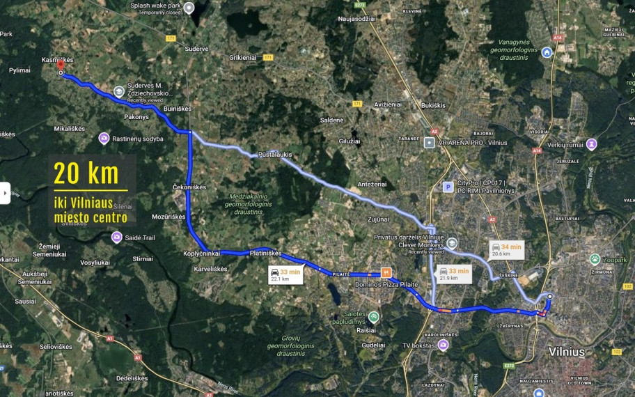 Parduodamas  sklypas Rastinėnų g., Rastinėnų k., Vilniaus r. sav., 17 a ploto 24