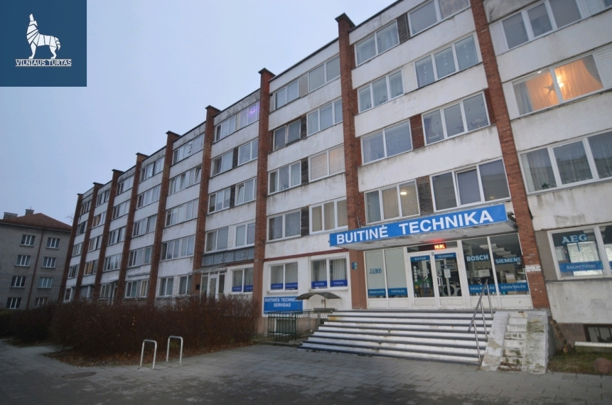 Parduodamas butas Rinktinės g., Šnipiškės, Vilniaus m., Vilniaus m. sav., 17 m2 ploto, 1 kambariai 8