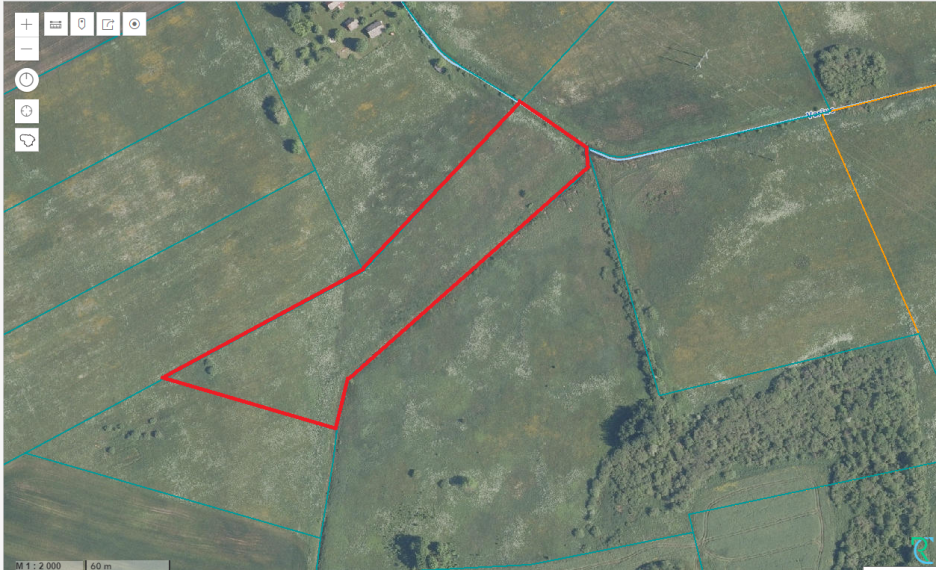 Parduodamas sklypas Čekonių k., Anykščių r. sav., 187.00 a ploto 1