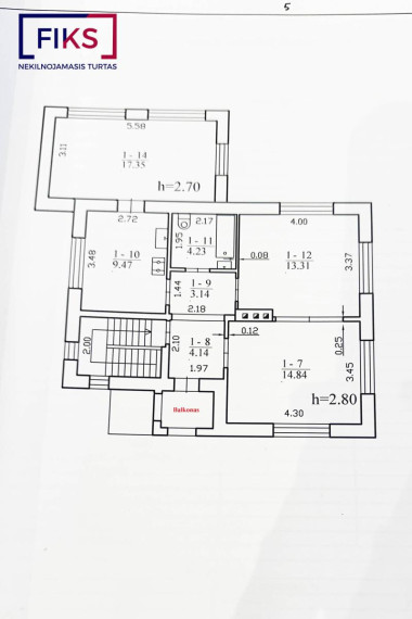 Parduodamas namas Kaltinėnų g., Sargėnai, Kauno m., Kauno m. sav., 70.00 m² ploto 3 kambariai 22