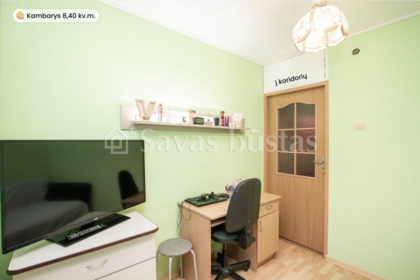 Parduodamas butas Kuršėnų m., Šiaulių r. sav., 64.55 m2 ploto, 3 kambariai 11