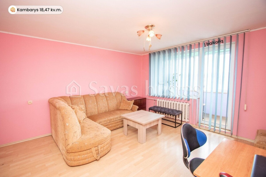 Parduodamas butas Kuršėnų m., Šiaulių r. sav., 64.55 m2 ploto, 3 kambariai 3