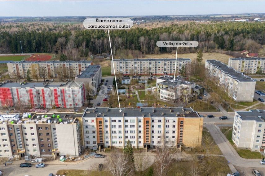 Parduodamas butas Kuršėnų m., Šiaulių r. sav., 64.55 m2 ploto, 3 kambariai 22
