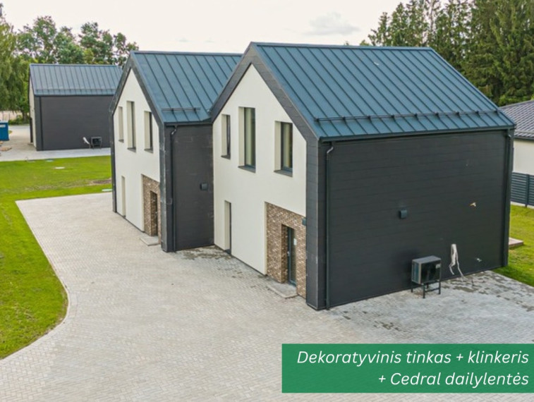 Parduodamas namas Draugystės g., Bukiškio k., Vilniaus r. sav., 94.5 m2 ploto, 2 aukštai 4