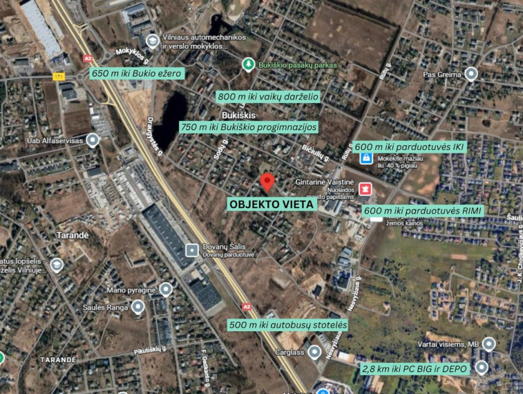 Parduodamas namas Draugystės g., Bukiškio k., Vilniaus r. sav., 94.5 m2 ploto, 2 aukštai 25