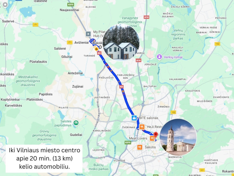 Parduodamas namas Draugystės g., Bukiškio k., Vilniaus r. sav., 94.5 m2 ploto, 2 aukštai 26