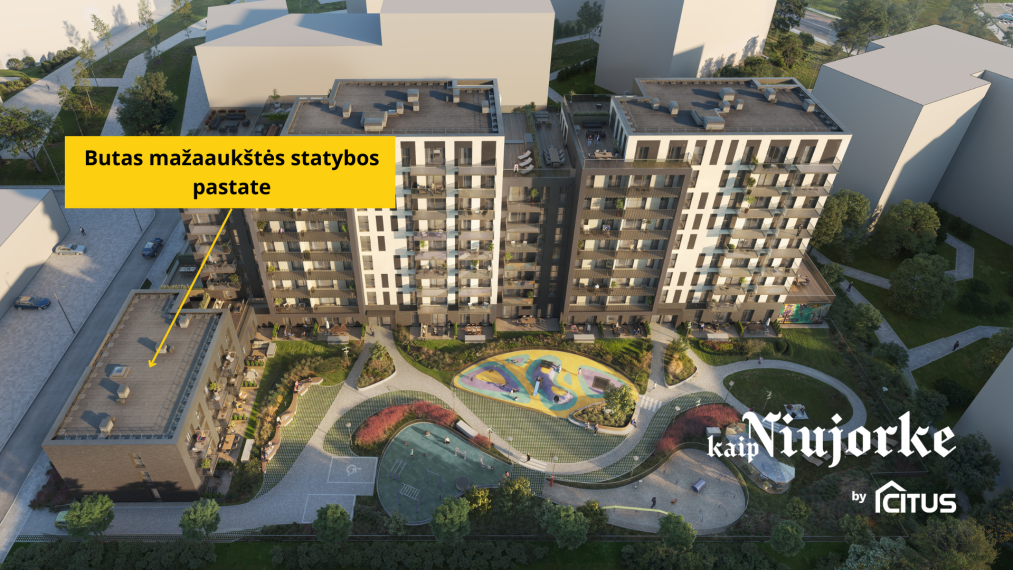 Parduodamas butas Riterių g., Žirmūnai, Vilniaus m., Vilniaus m. sav., 59.51 m² ploto 3 kambariai 9