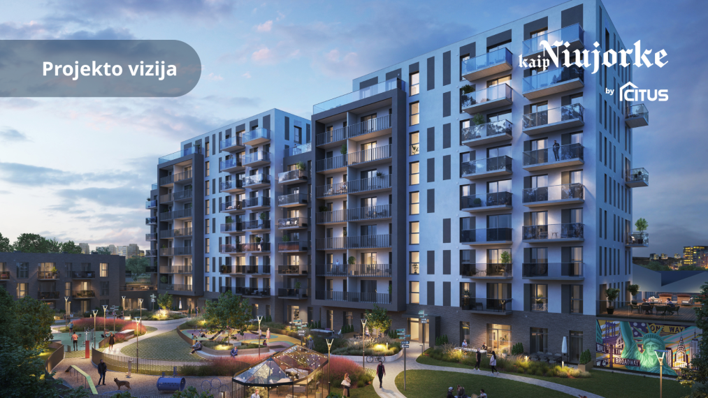 Parduodamas butas Riterių g., Žirmūnai, Vilniaus m., Vilniaus m. sav., 60.17 m² ploto 3 kambariai 10