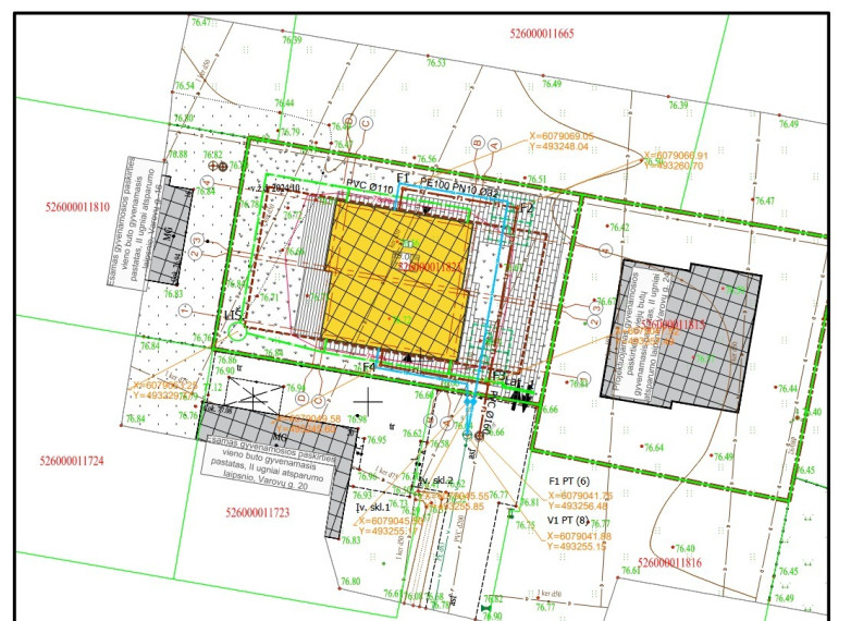 Parduodamas namas Varovų g., Ireniškių k., Kauno r. sav., 93.56 m2 ploto, 1 aukštai 33