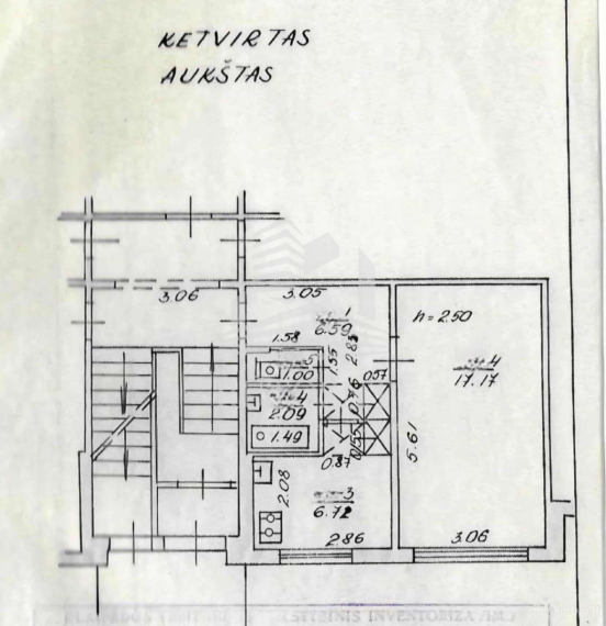 Parduodamas butas Naikupės g., Žvejybos uostas, Klaipėdos m., Klaipėdos m. sav., 33.6 m² ploto 1 kambarys 12