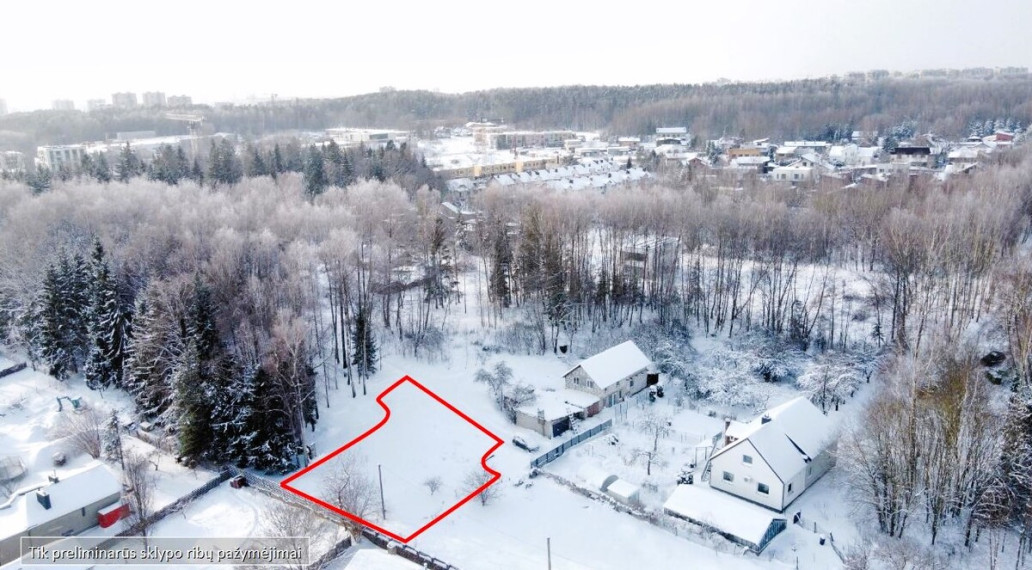 Parduodamas namų valdos paskirties sklypas Visorių g. 15, Visoriai, Vilniaus m., Vilniaus m. sav., 6 a ploto 22