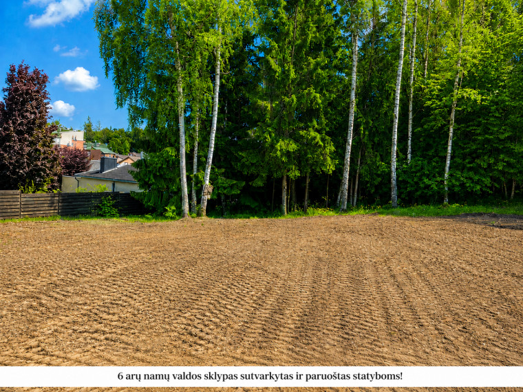 Parduodamas namų valdos paskirties sklypas Visorių g. 15, Visoriai, Vilniaus m., Vilniaus m. sav., 6 a ploto 1