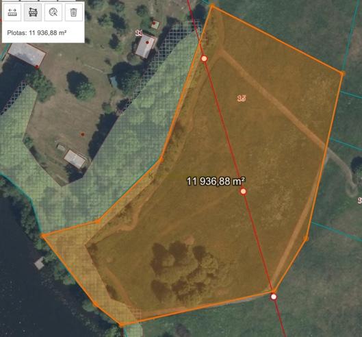 Parduodamas sklypas Perkalių k., Molėtų r. sav., 119.48 a ploto 13