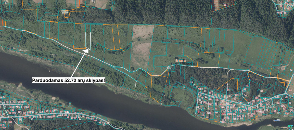Parduodamas sklypas Šilelio k., 52.72 a ploto 2