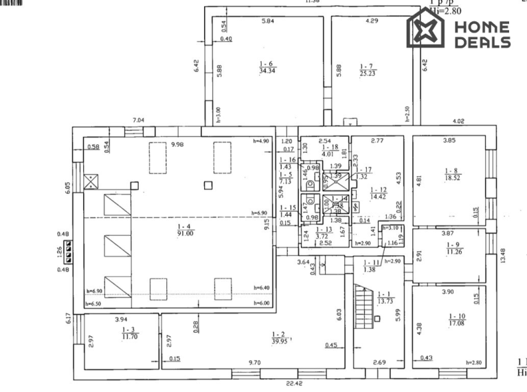 Parduodamos patalpos Medekšinės g., Romainiai, Kauno m., Kauno m. sav., 455.55 m² ploto 36