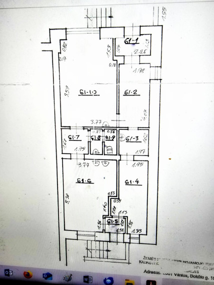 Parduodamos kitos paskirties patalpos Šaltinių g., Naujamiestis, Vilniaus m., Vilniaus m. sav., 70.47 m2 ploto 10