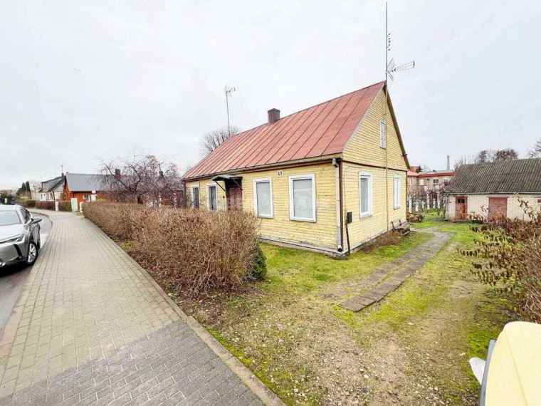 Parduodamas namas Biržų g., Pasvalio m., Pasvalio r. sav., 80.5 m2 ploto, 1 aukštai 1