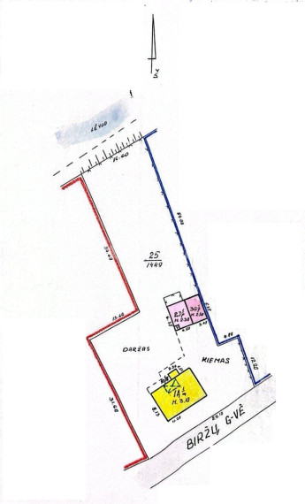Parduodamas namas Biržų g., Pasvalio m., Pasvalio r. sav., 80.5 m2 ploto, 1 aukštai 14