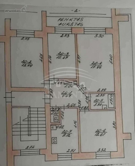 Parduodamas butas Vasario 16-osios g., Gargždų m., Klaipėdos r. sav., 75 m2 ploto, 4 kambariai 8