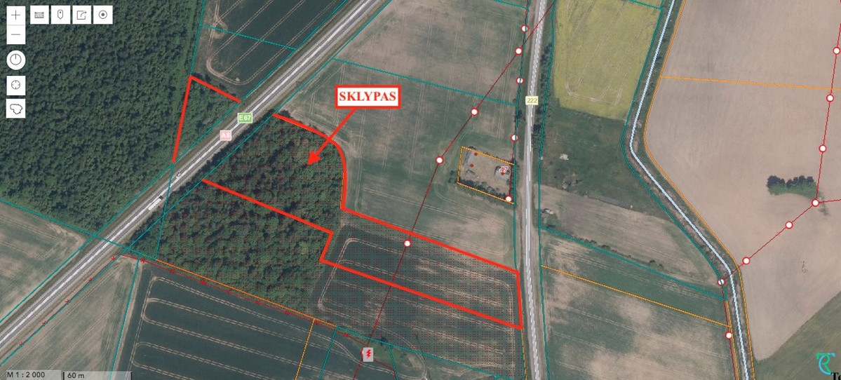 Parduodamas kitos paskirties sklypas Vandžiogalos g., Gelnų k., Kėdainių r. sav., 174.87 a ploto 5