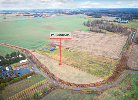 Parduodamas  sklypas Rokelių k., Kauno r. sav., 51.37 a ploto