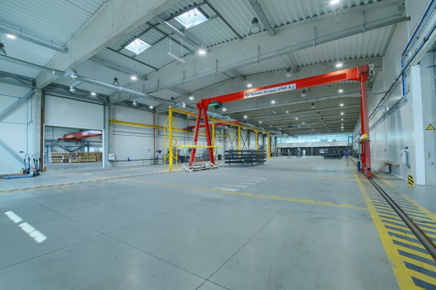 Parduodamos sandėliavimo patalpos Pramonės g., Parapijoniškių k., Vilniaus r. sav., 8733.31 m2 ploto 7