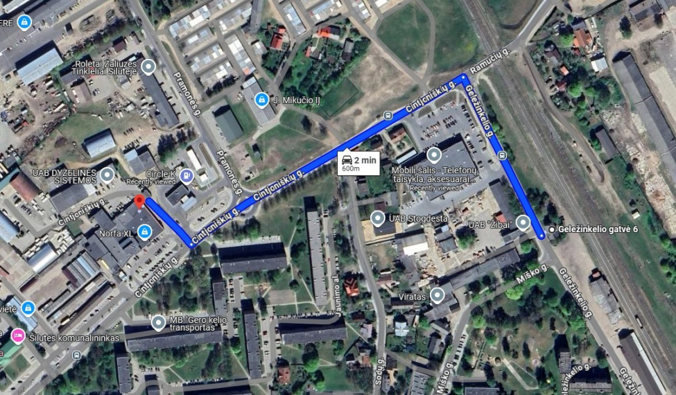 Parduodamas butas Geležinkelio g., Šilutės m., Šilutės r. sav., 50.13 m2 ploto, 2 kambariai 10
