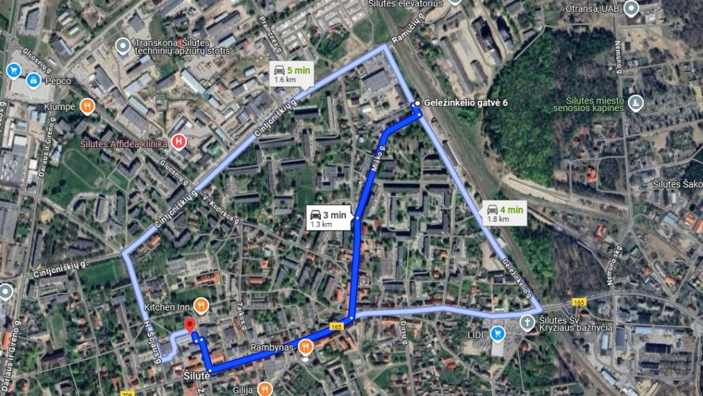 Parduodamas butas Geležinkelio g., Šilutės m., Šilutės r. sav., 50.13 m2 ploto, 2 kambariai 11