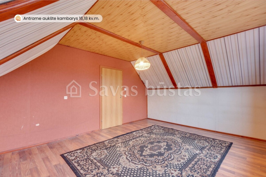 Parduodamas namas Naisių k., Šiaulių r. sav., 170.1 m2 ploto, 2 aukštai 16