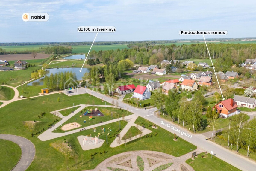 Parduodamas namas Naisių k., Šiaulių r. sav., 170.1 m2 ploto, 2 aukštai 2