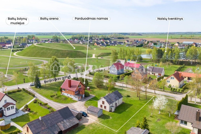 Parduodamas namas Naisių k., Šiaulių r. sav., 170.1 m2 ploto, 2 aukštai 6
