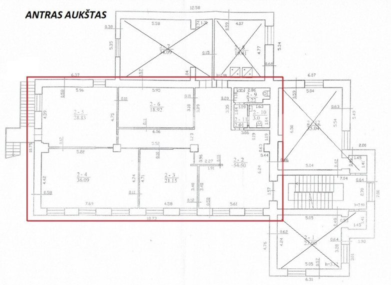 Nuomojamos administracinės patalpos Gamybos g., Gubernija, Šiaulių m., Šiaulių m. sav., 168 m2 ploto 24