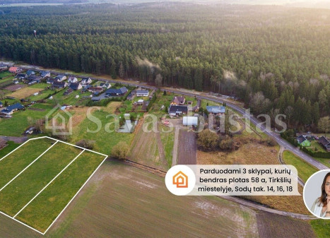 Parduodamas sklypas Tirkšlių mstl., Mažeikių r. sav., 18 a ploto Parduodamas sklypas Tirkšlių mstl., Mažeikių r. sav., 18 a ploto