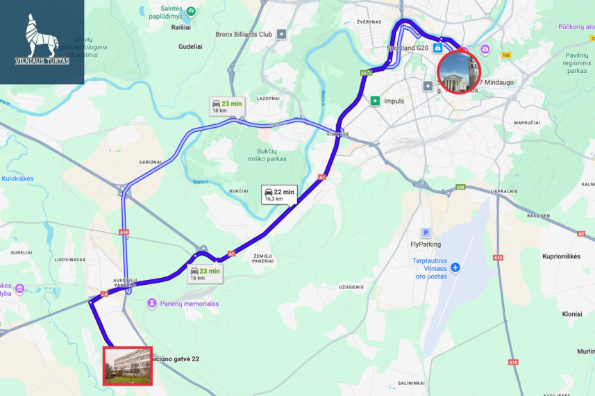 Parduodamos administracinės patalpos V. A. Graičiūno g., Aukštieji Paneriai, Vilniaus m., Vilniaus m. sav., 136.87 m2 ploto 27