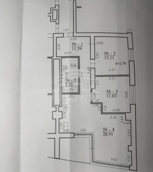 Parduodamas butas Minijos g., Žvejybos uostas, Klaipėdos m., Klaipėdos m. sav., 72 m2 ploto, 3 kambariai 4