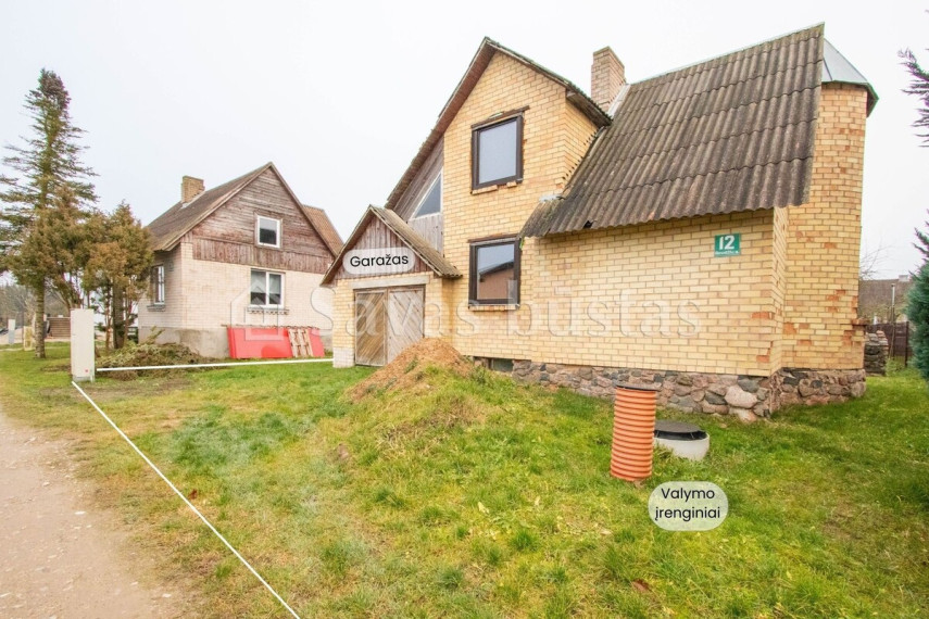Parduodamas namas Raudžių g., Raizgių k., Šiaulių r. sav., 97.94 m2 ploto, 2 aukštai 2