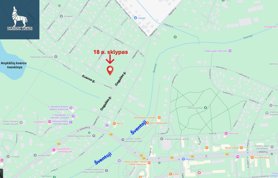 Parduodamas  sklypas Gegužės g., Anykščių m., Anykščių r. sav., 18 a ploto 4