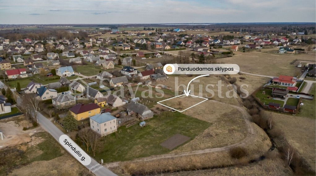 Parduodamas  sklypas Spindulio g., Aukštelkės k., Šiaulių r. sav., 6.23 a ploto 4