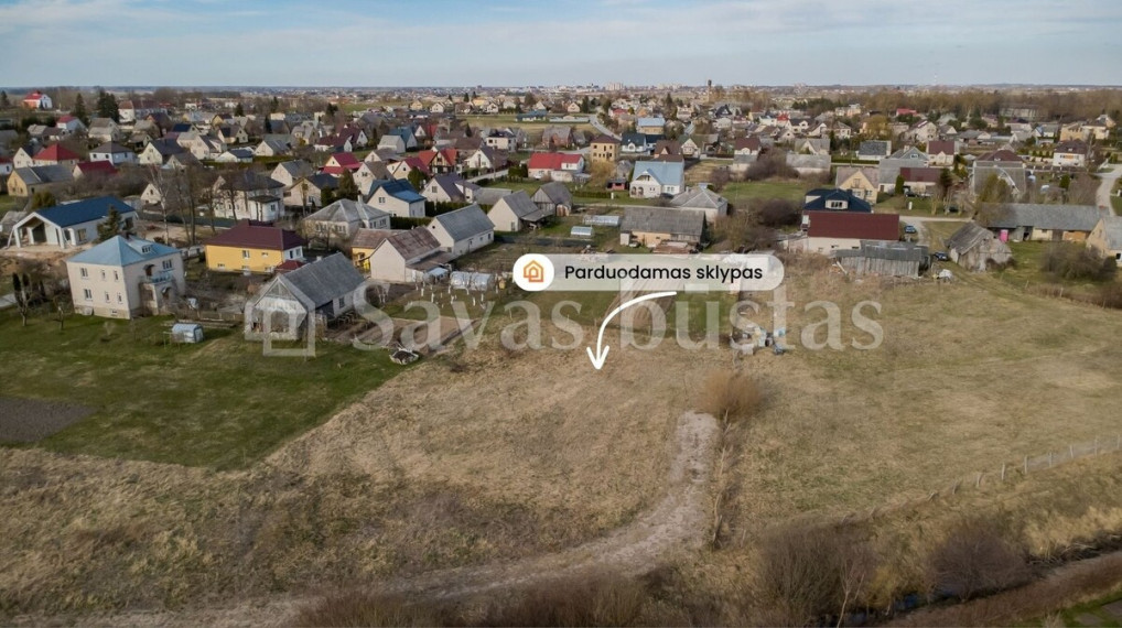 Parduodamas  sklypas Spindulio g., Aukštelkės k., Šiaulių r. sav., 6.23 a ploto 6