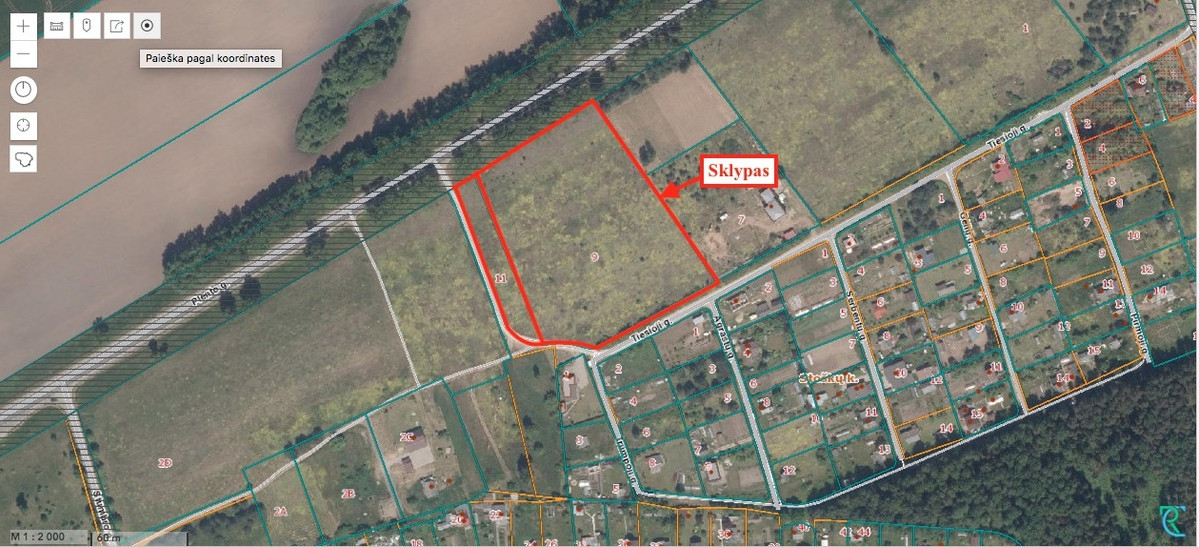 Parduodamas kitos paskirties sklypas Tiesioji g., Stoškų k., Jonavos r. sav., 130.16 a ploto 7