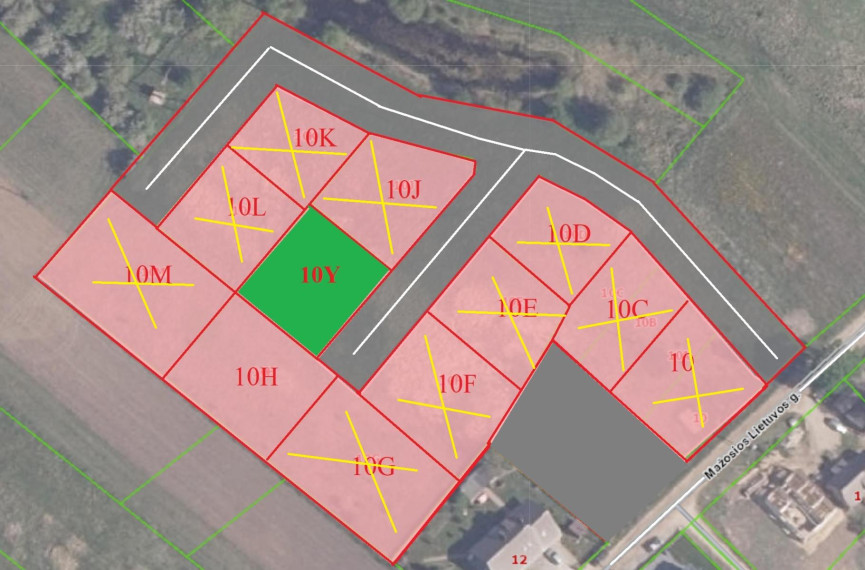 Parduodamas sklypas Mažosios Lietuvos g., Lieporiai, Šiaulių m., Šiaulių m. sav., 7.11 a ploto 6
