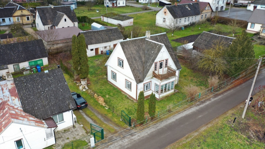 Parduodamas namas Grafų Pacų g., Jiezno m., Prienų r. sav., 94.91 m2 ploto, 2 aukštai 1