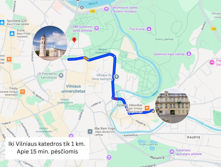Parduodamas butas Užupio g., Užupis, Vilniaus m., Vilniaus m. sav., 61.69 m2 ploto, 3 kambariai 34