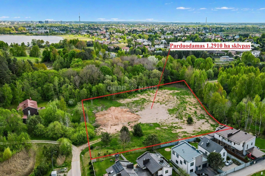Parduodamas namų valdos paskirties sklypas Grikienių g., Tarandė, Vilniaus m., Vilniaus m. sav., 129.1 a ploto 1