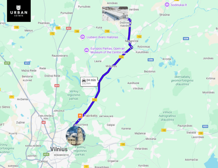 Parduodamos patalpos Viensėdžio g., Krikščioniškių k., 1623 kv.m ploto 17