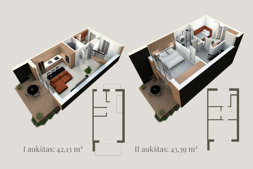 Parduodamas namas Šaltinio g., Palangos m., Palangos m. sav., 85.52 m2 ploto, 2 aukštai 36