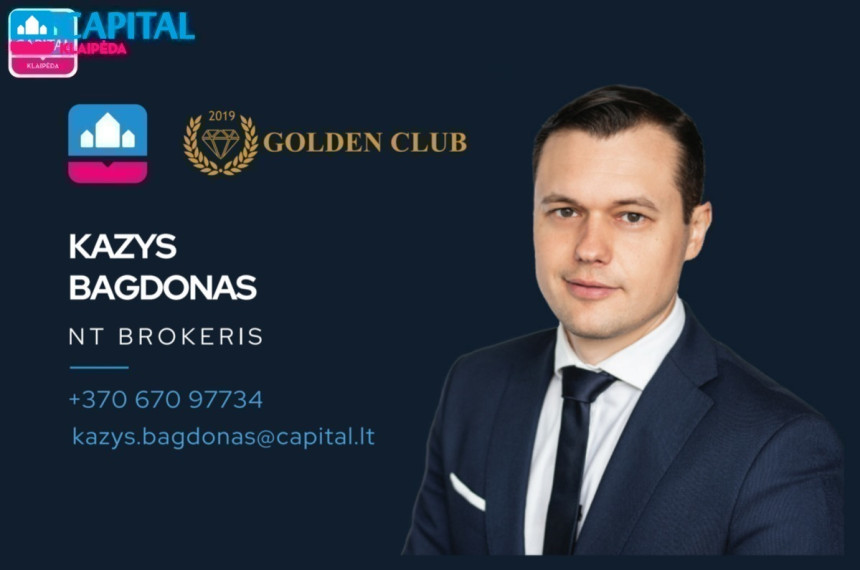 Parduodamas butas Tomo g., Klaipėdos m., Klaipėdos m. sav., 48.06 m2 ploto, 2 kambariai 23