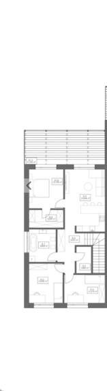 Parduodamas namas Upės g., Krėslynų k., Jonavos r. sav., 191.65 m2 ploto, 2 aukštai 42