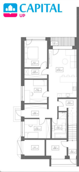 Parduodamas namas Upės g., Krėslynų k., Jonavos r. sav., 191.65 m2 ploto, 2 aukštai 43