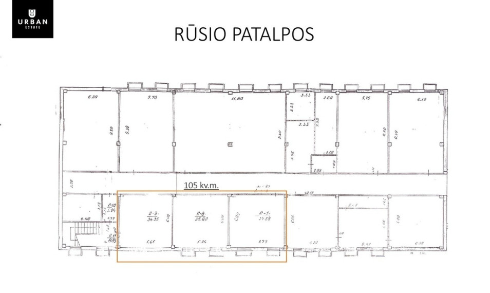 Nuomojamos patalpos Savanorių pr., Žemuosiuose Paneriuose, Vilniuje, 58.01 kv.m ploto 11